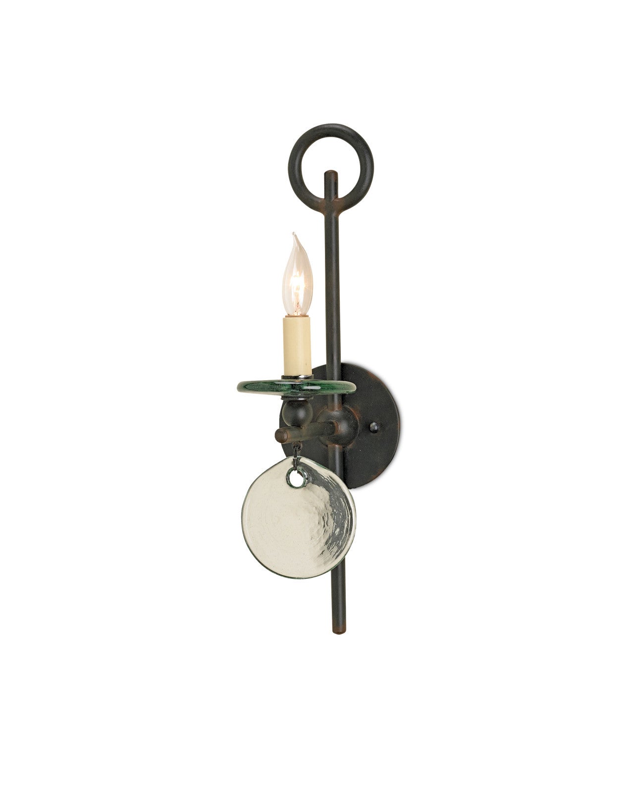 Sethos Black Wall Sconce